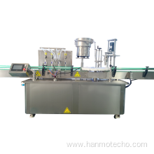 Servo Lotion Pump Capping Machine For Plastic Bottle